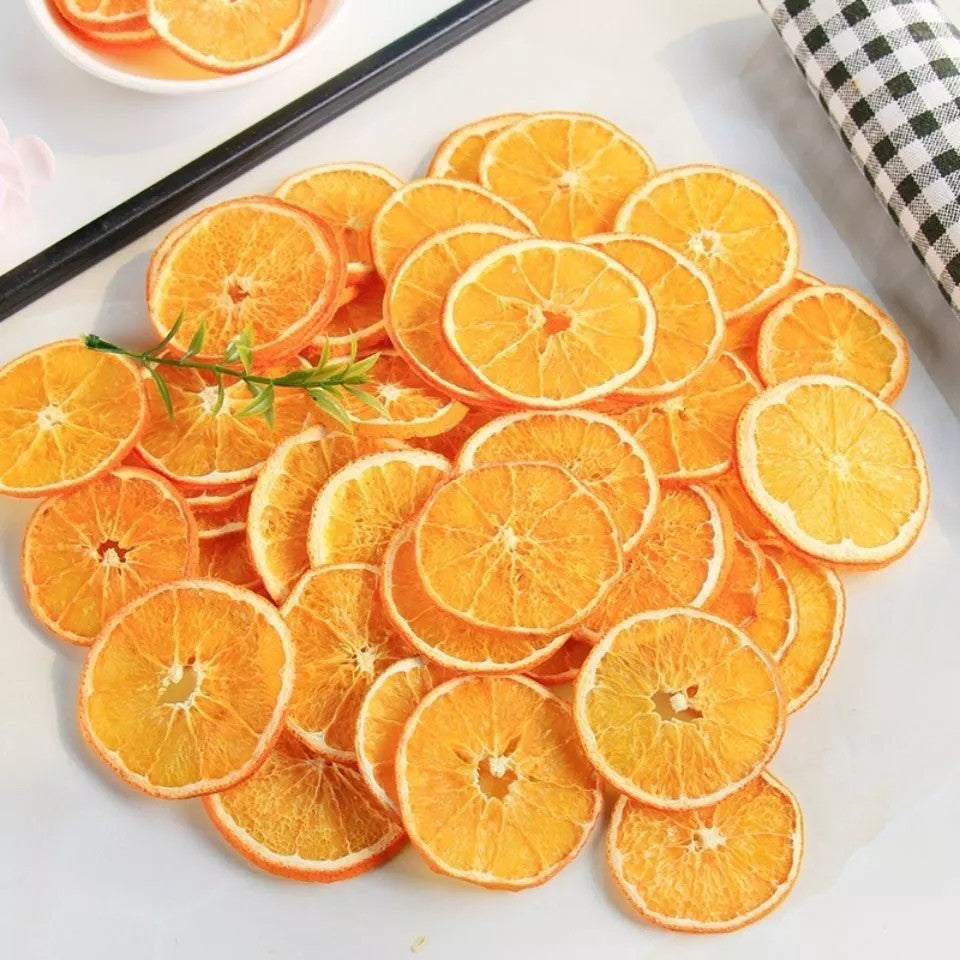 500gDried Orange Slices Plant Based Decors 100% Naturally Dried Orange Fruit Tea