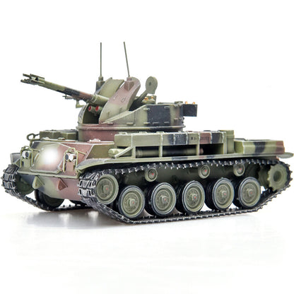 PANZERKAMPF 1/72 M42 Self-Propelled Anti-Aircraft System Camouflage Tank Model