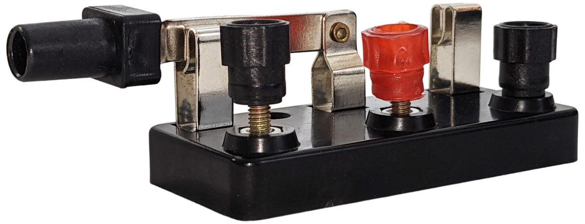 5 Pack SPDT Knife Switches (Single Pole Double Throw), 2.98" × 1.36" × 1.15"