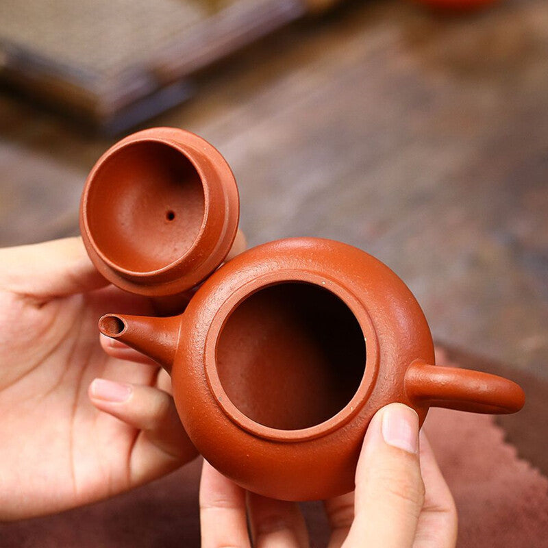 150ml Chinese Yixing Purple Clay Tea Pot Brewer Pot Kung Fu Tea Ceremony Decor