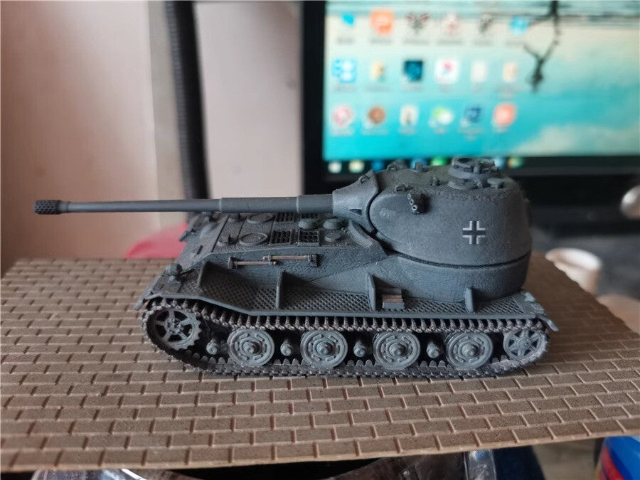 Homemade 1/72 German VK7201 Military Tank Finished Model Static Ornament