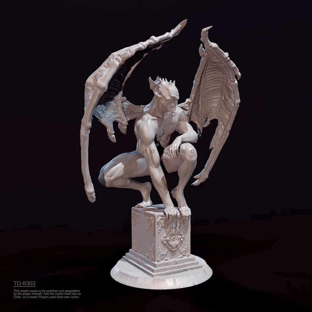 55mm resin figure model Demon Gaze 3D Printing unassembled unpainted