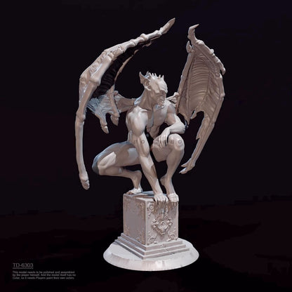 55mm resin figure model Demon Gaze 3D Printing unassembled unpainted