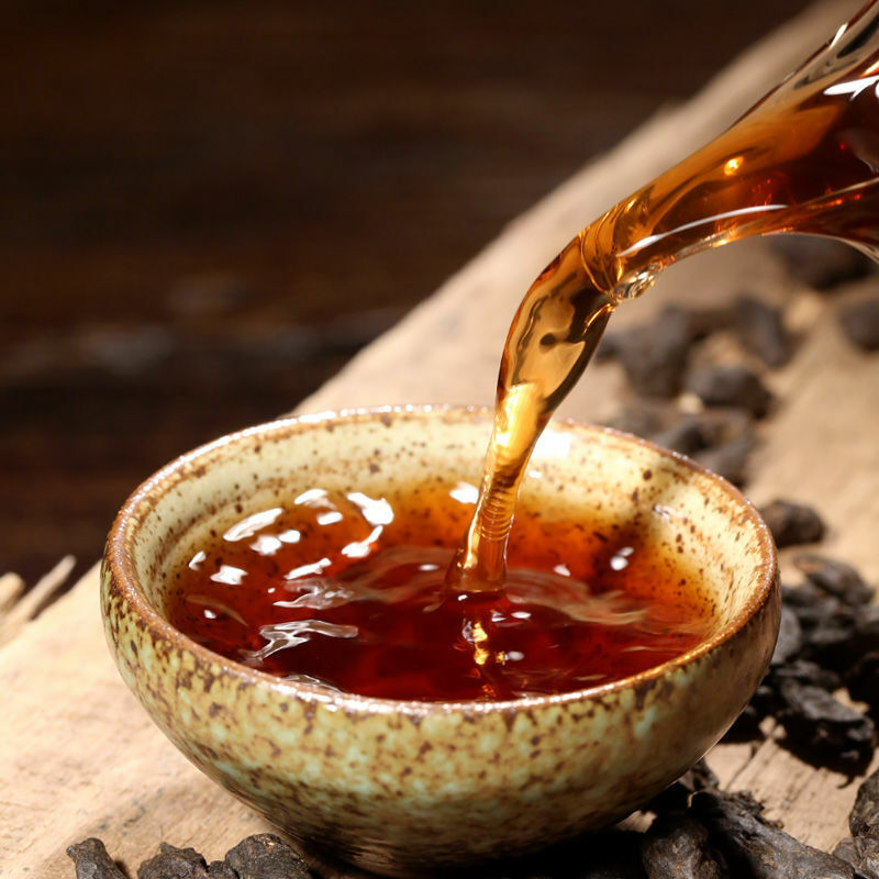 250g/8.8oz Pu'er Tea Organic Glutinous Rice Fragrance Pu-Erh Cooked Black Tea