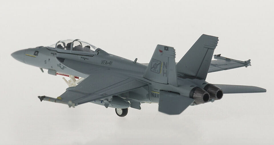 1:200 Hogan US Navy McDonnell Douglas F/A-18F VFA-41 NH101 Fighter Diecast Model