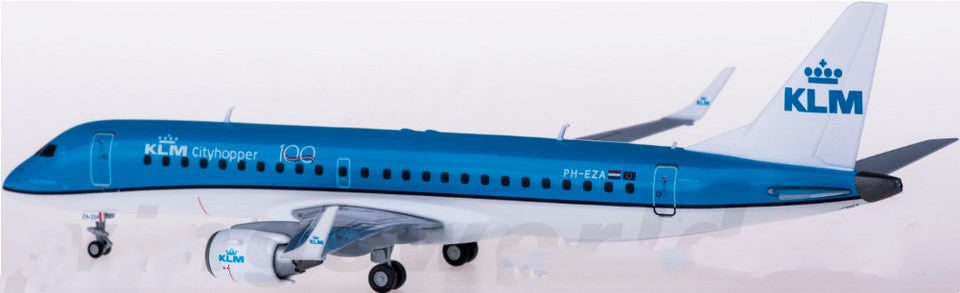 1:200 Herpa KLM Embraer ERJ-190 Passenger Airplane ABS Plastic Aircraft Model