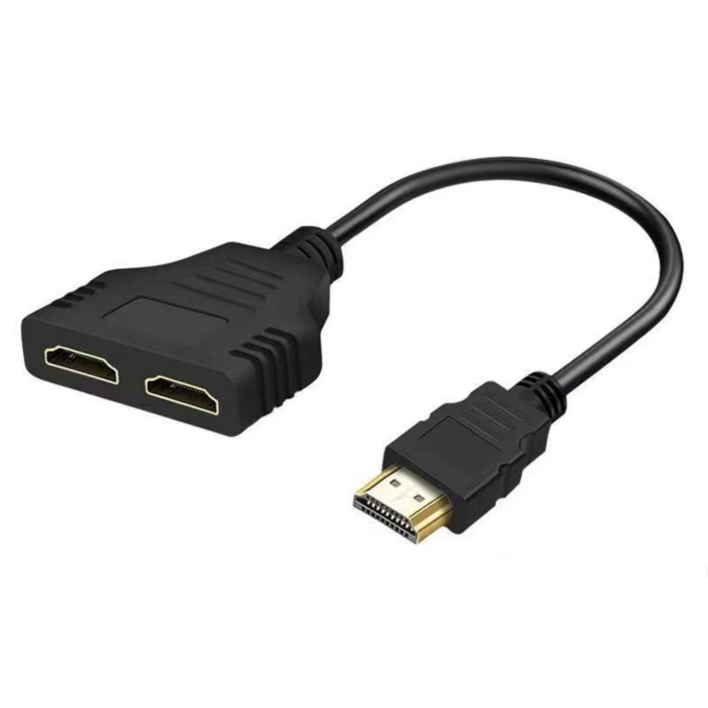HDMI 1 in 2 out Splitter Crossover Male To Dual Female 2.0 Converter HD cable