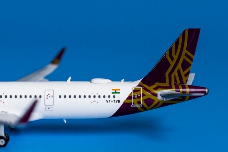 1:400 JC Wings Vistera AIRBUS A321neo Passenger Airplane Diecast Aircraft Model