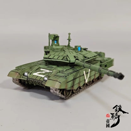 Homemade 1/72 T90MS Main Battle Military Tank Finished Plastic Model Ornament