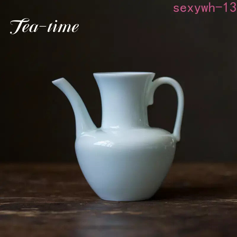 220ML Chinese Style Vase Tea Pitcher Handmade Ceramics Tea Making Justice Cup