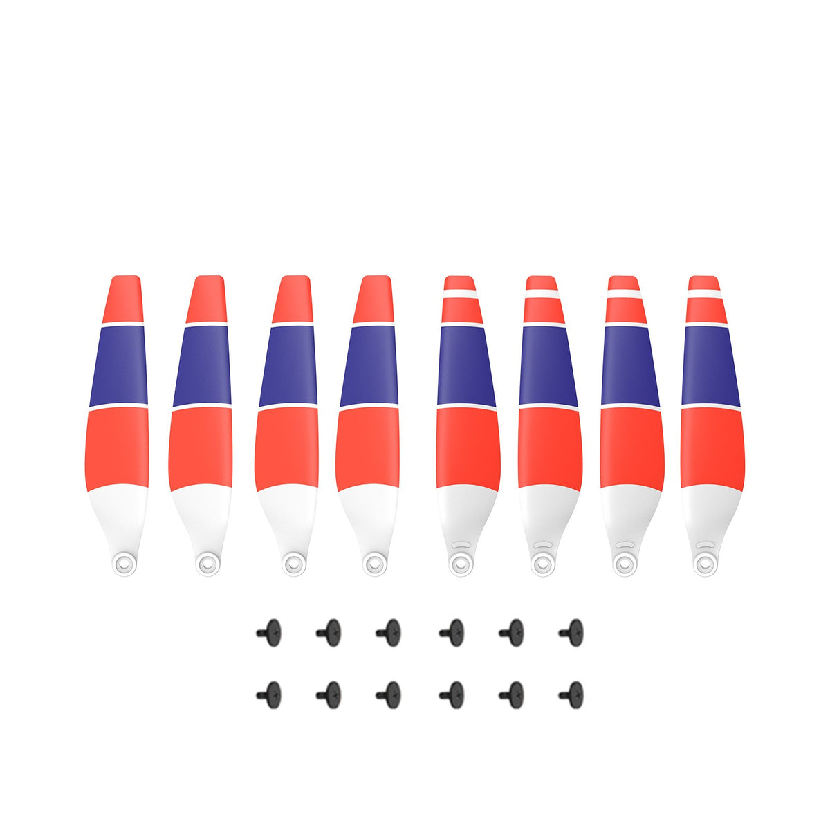 4Pair Plastic Colorful Propellers Blade Wing Probs For DJI Mini 3 Pro Drones