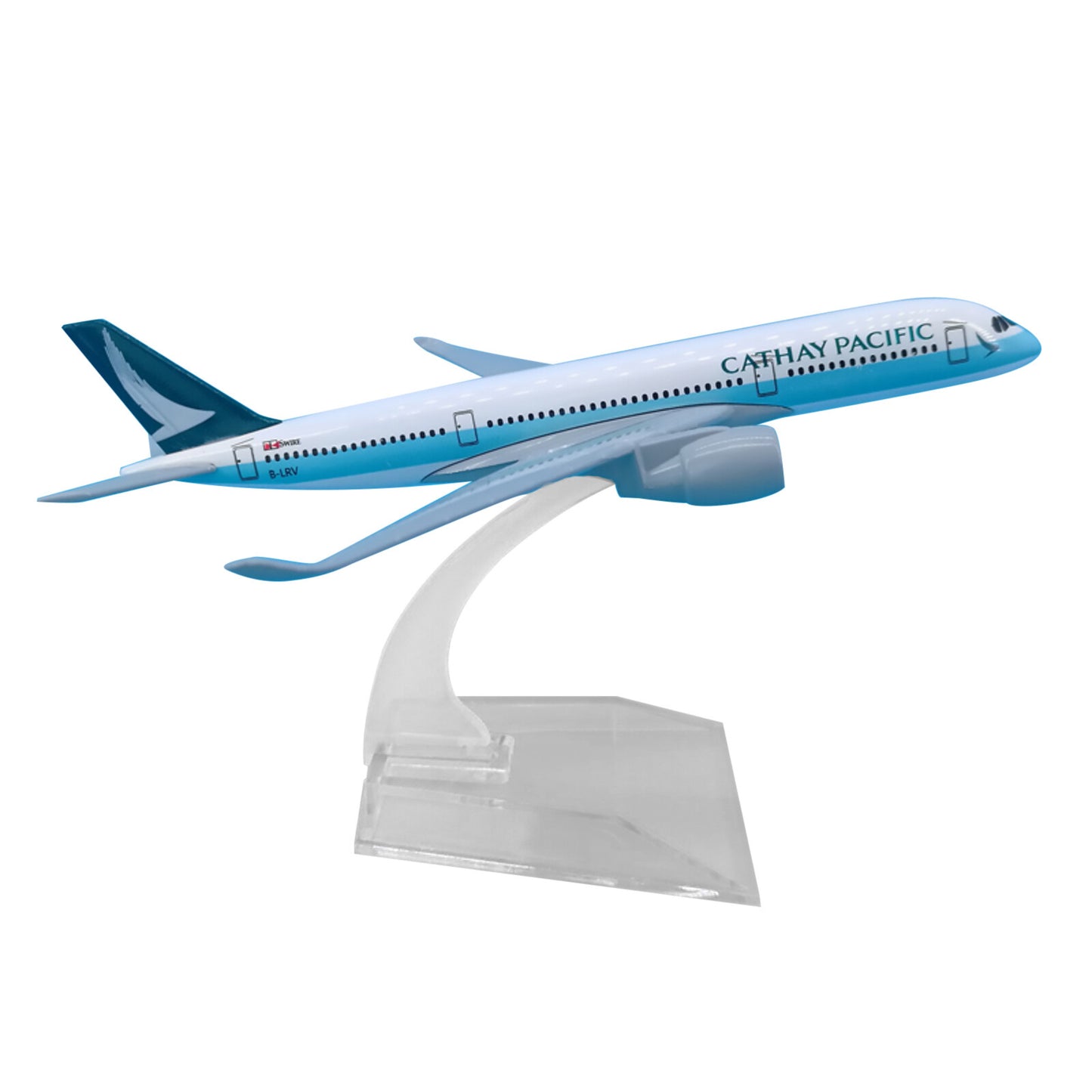 1/400 15cm Aircraft Asia Cathay Pacific A350 Alloy Diecast Plane Model Scene c