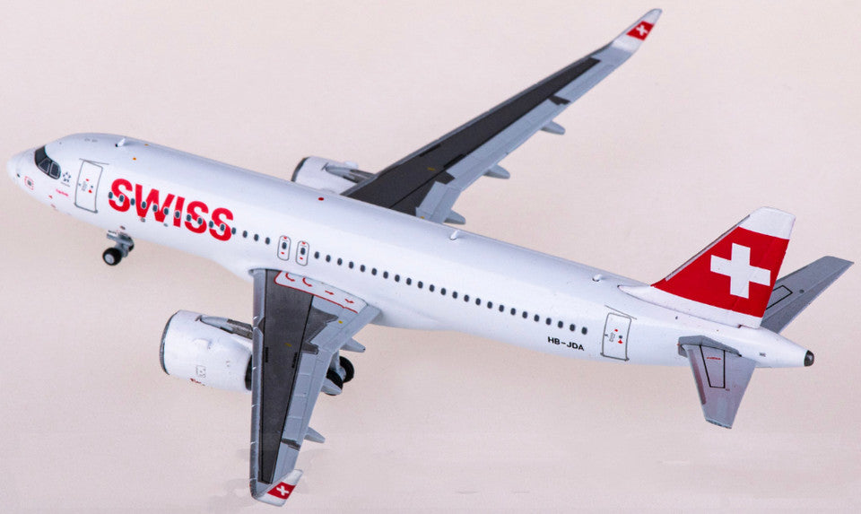 1:400 JC Wings SWISS AIRBUS A320neo Passenger Airplane Diecast Aircraft Model