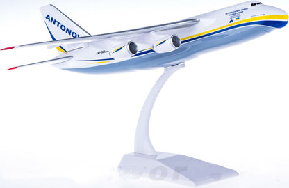 1:200 35CM Antonov AN-124 Ruslan Airfreighter ABS Plastic Transport Plane Model