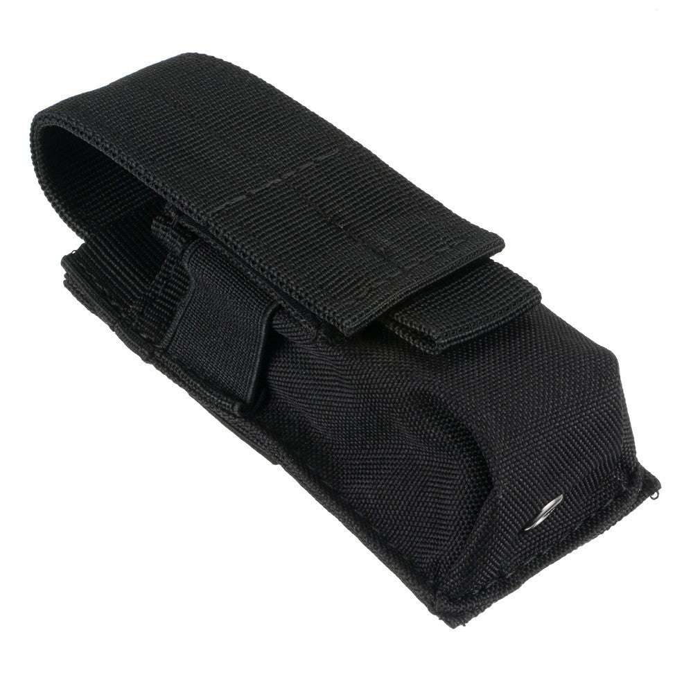 Tactical Molle Flashlight Holder Holster Flashlight Pouch Torch Carry Case B