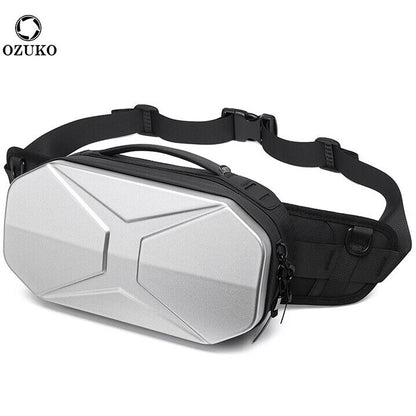 OZUKO Men's Sling Backpack Oxford Waterproof Crossbody Bag Waist Pack Sport Bag