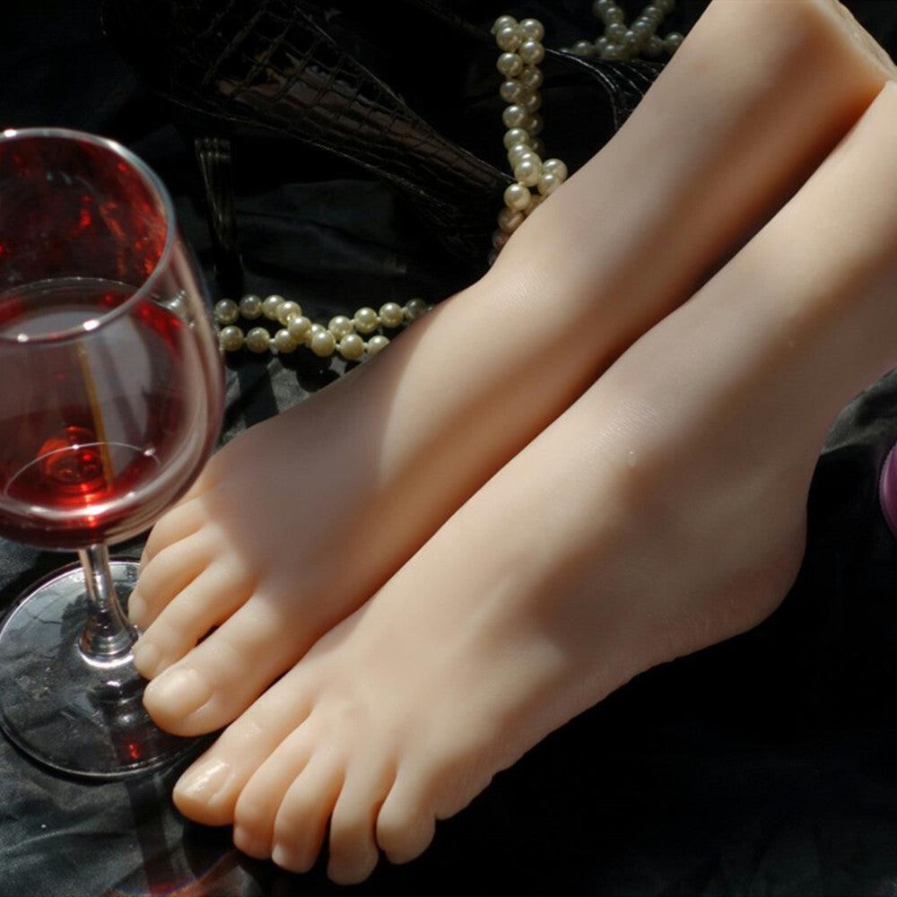 21cm One Left or Right Ballet Feet Model Lifelike Mannequin Female Foot