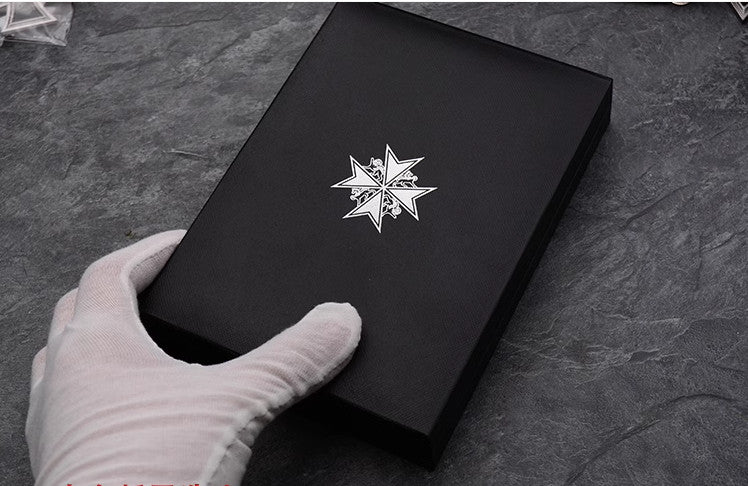 2pcs UK Knights Commander's Cross Medals The Order of St. John Case Replica