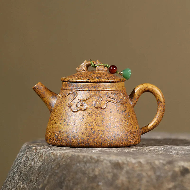 Yixing Zisha Teapot Tradition Handmade Tea Infuser Kettle Chinese Teaware 180ml