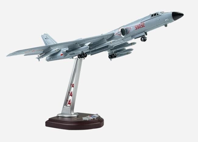 1:68 52CM H-6K Strategic Bomber Fighter Plane Diecast Military Aircraft Model