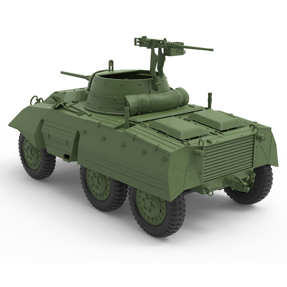 SSMODEL SS72380 1/72 Military Model Kit M8 Greyhound Light Armored Car 3D PRINT