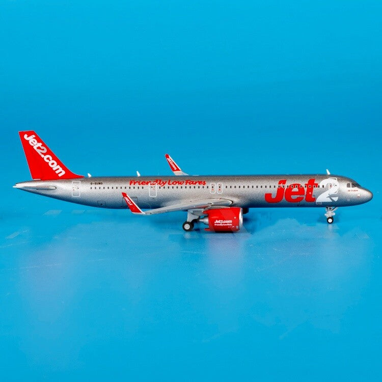 1:400 Geminijets Jet2 Airbus A321neo Passenger Airplane Diecast Model