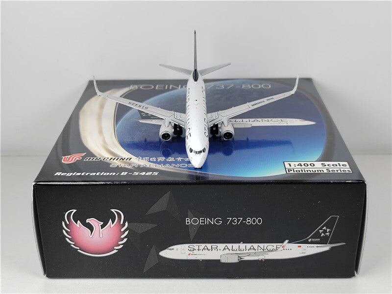 1:400 Phoenix AIR CHIAN STAR ALLIANCE B737-800 Airplane Diecast Aircraft Model