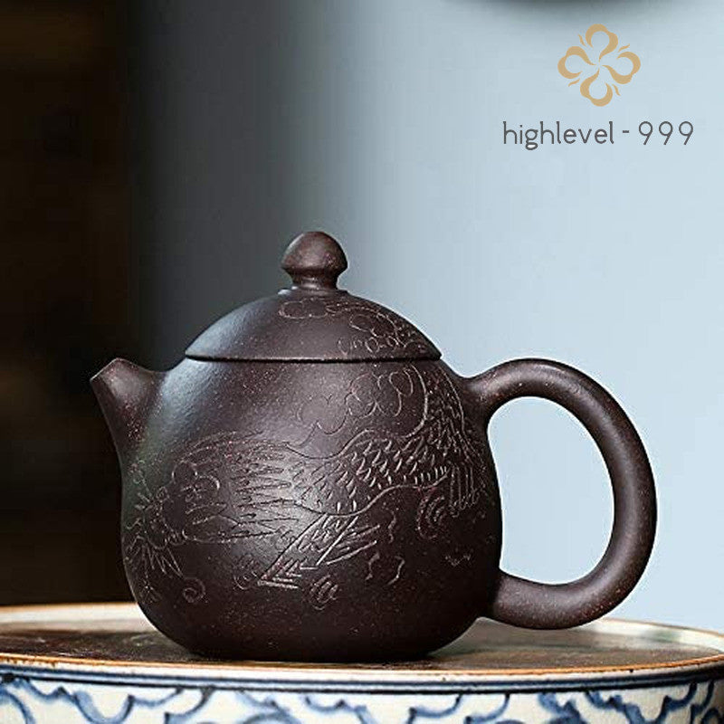 160cc Chinese Kung Fu Yixing Zisha Teapot Clay Tea Pot with Filter Handmade Gift