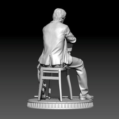 1/24 resin figure model Movie character male assassin Unassembled Unpainted