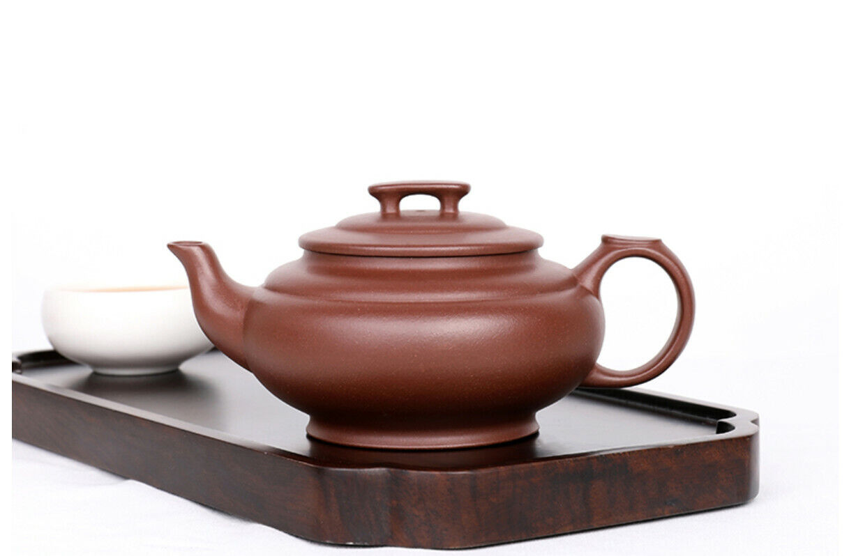 310cc Handmade Purple Sand Erqing Clay Tea Pot in Yixing, China, Shangxinqiao Tea Pot-