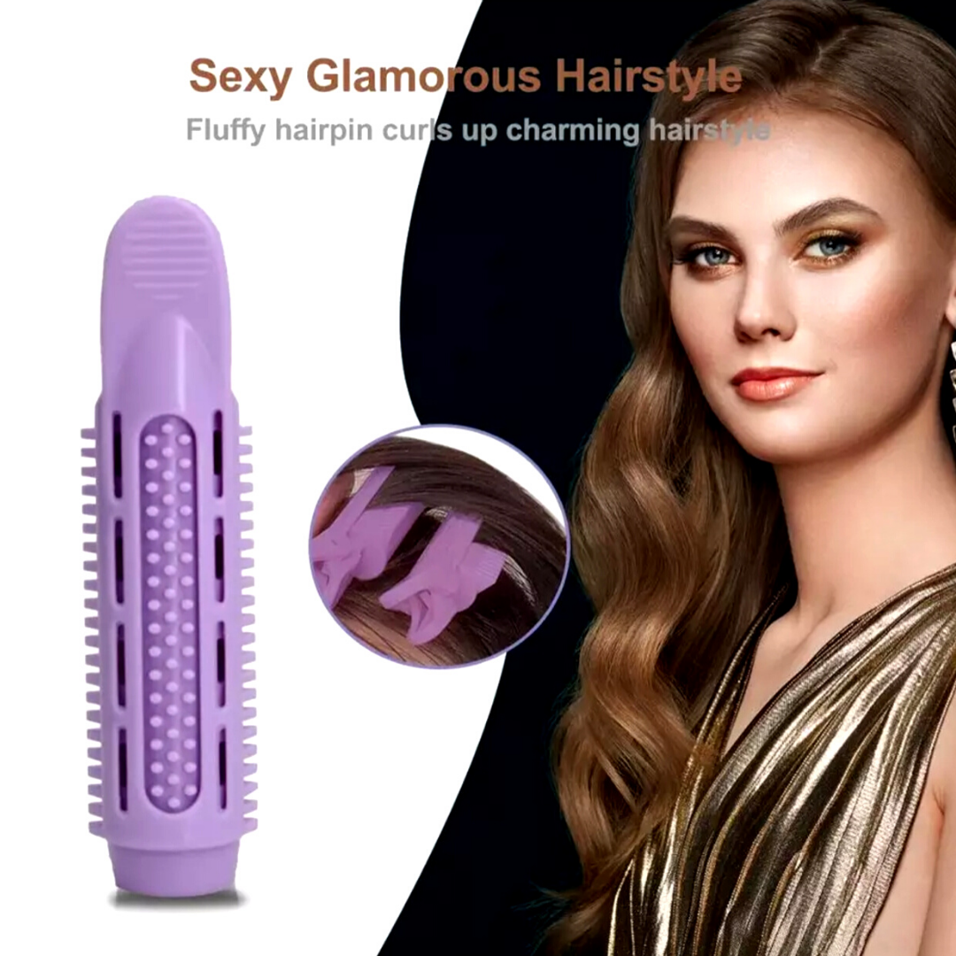 Rizador para Cabello sin calor Reutilizable, Peinados Rulos Rizos Rollos 10 Pcs
