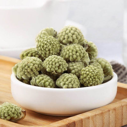 Dried Green Flower Scindapsus Aureus Edgeworthia Chrysantha Nature Flower Tea