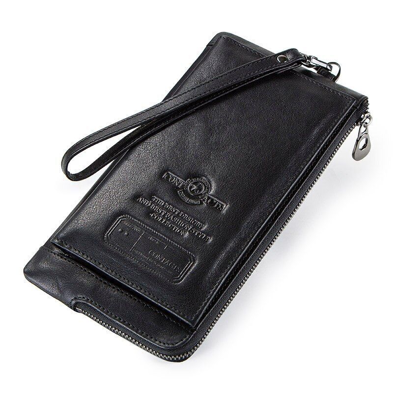 Leather Fashion Long Wallet Women Card Holder Zipper Coin Purse Clutch Bag 1 PC