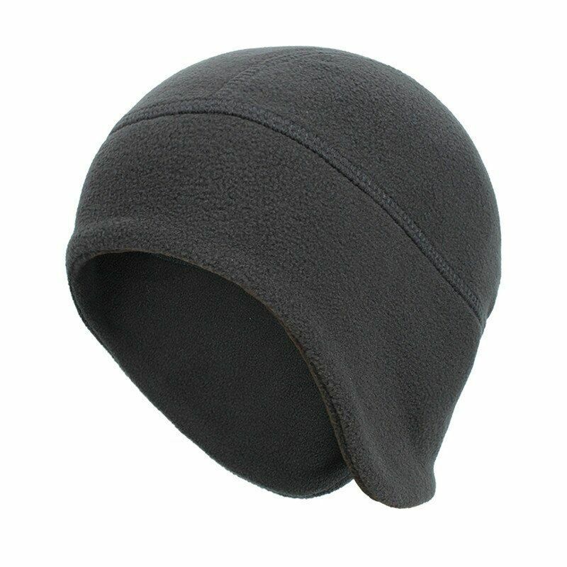 Unisex Outdoor Windproof Winter Warm Fleece Hat Camping Hunting Tactical 56-50CM