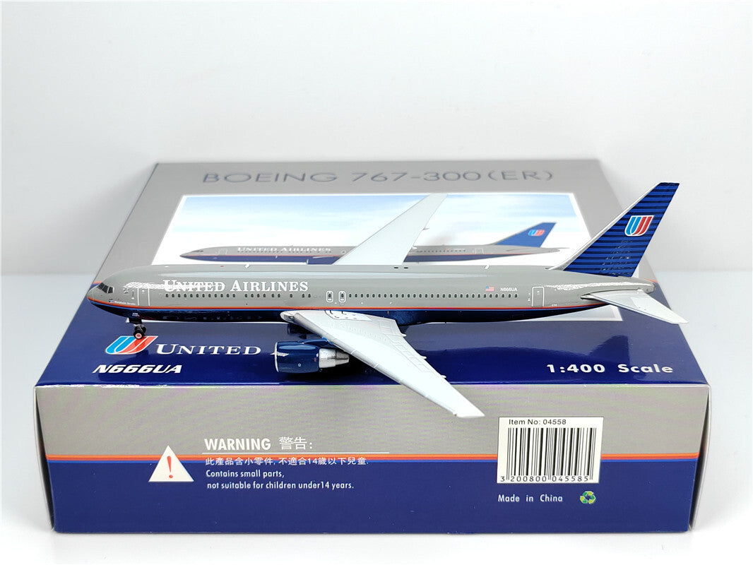 1:400 Phoenix UNITED AIRLINES BOEING B767-300ER Airplane Diecast Aircraft Model