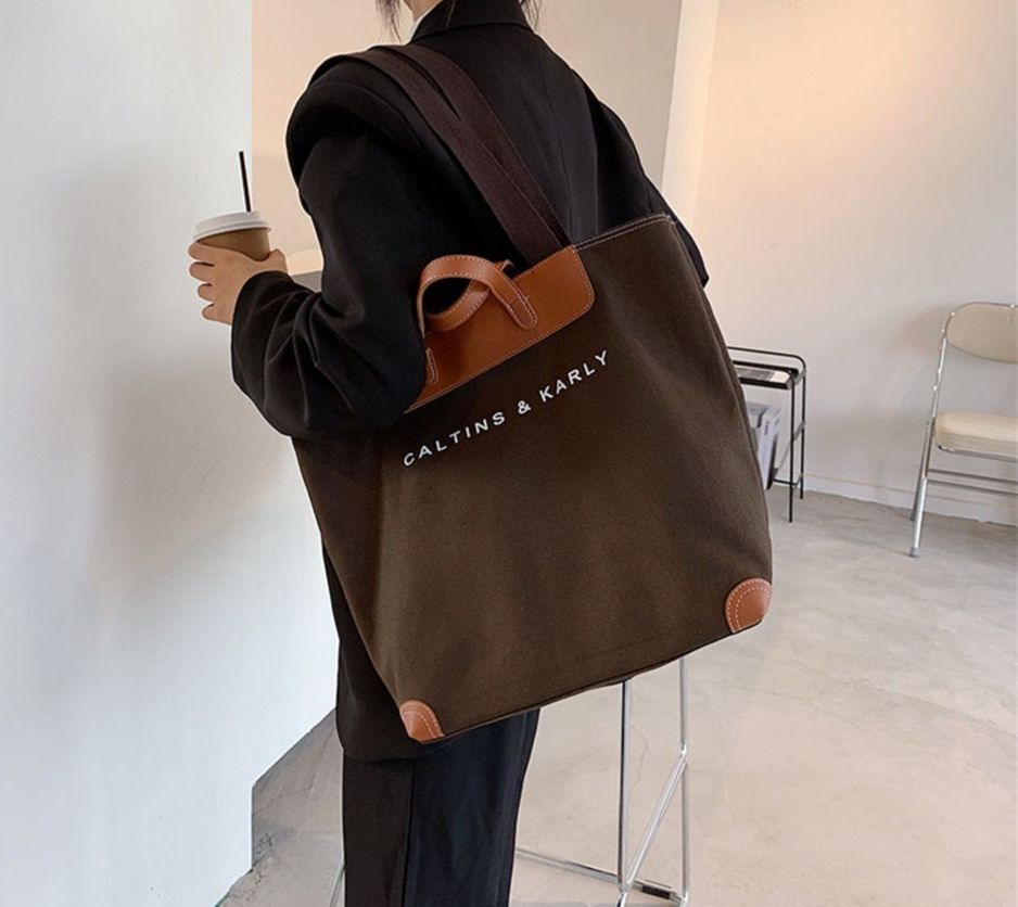 Canvas Handbag Summer Soft Shoulder Handbag Travel Tote Shopper Bags Travelling