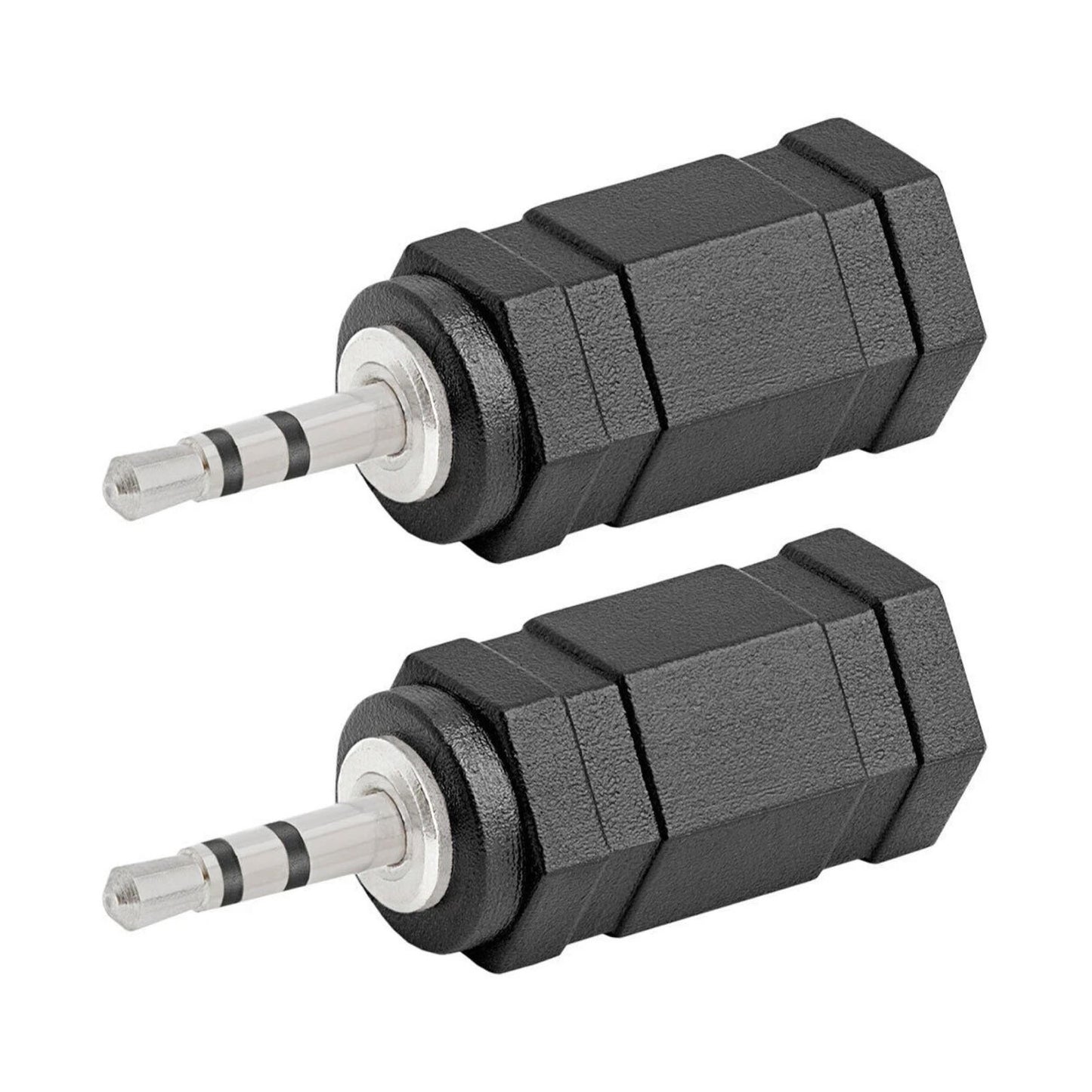 2pcs Stereo Audio Jack Adapter 3.5mm Plug to 2.5mm Jack MP3/MP4 players