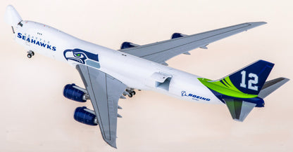 1:400 Hxmodels Boeing 747-8F B631006C N770BA Passenger Diecast Airplane Model