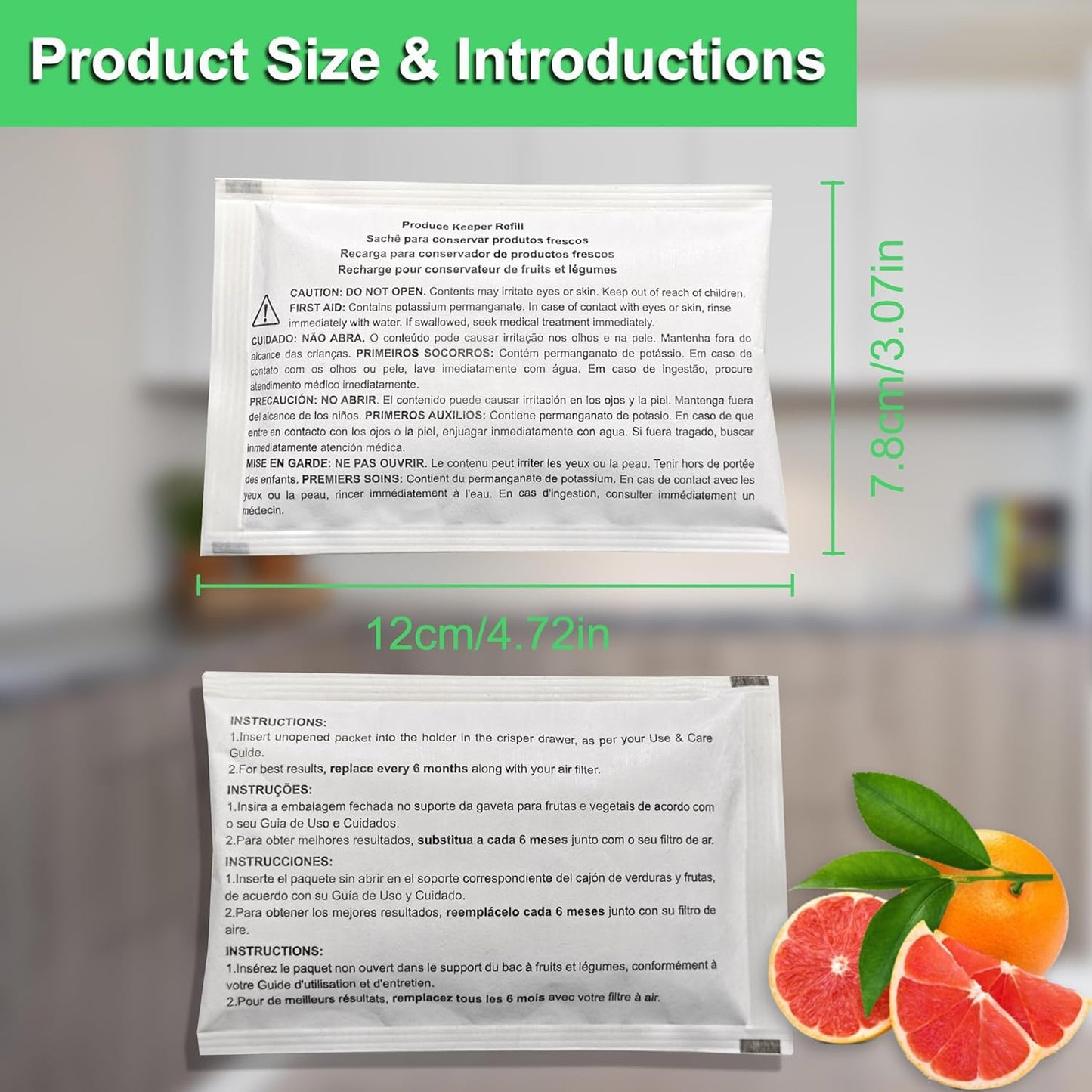 Refrigerator Produce Preserver Replacement for Frigidaire FRPAPKRF2PK FRPAPKRF P