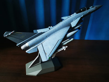 1:48 37CM AVIC China J-10C Fighter Jet Plane Diecast Military Aircraft Model