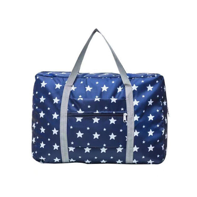 Folding Printing Duffle Gym Bag Sports Travel Luggage Handbag Tote Shoulder Bag