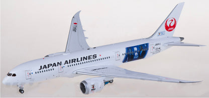 1:200 SQ Wings Japan Airlines B787-8 JA841J Passenger Airplane Diecast Model