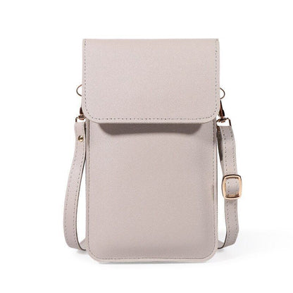 Leather Wallet Crossbody Fashion Touch Screen Phone Bags Handbag Messenger Bags