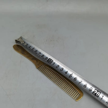 1pc Handmade Copper Comb Health Care Hair Comb
