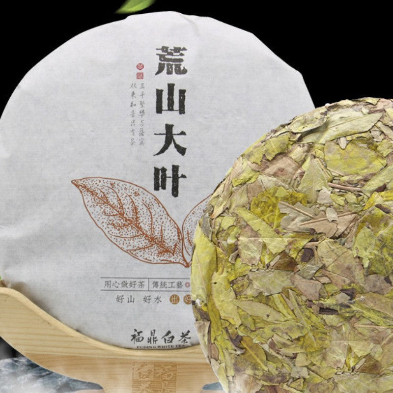 300g White Tea Cake Dongpian Fuding Fujian Sun Dried Mountain Grown Tea