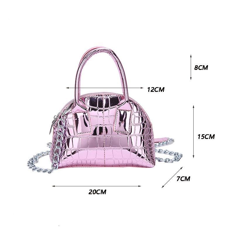 Luxury Handbag Synthetic Leather Shoulder Purse Chains Crossbody Bags 20*7*15 CM