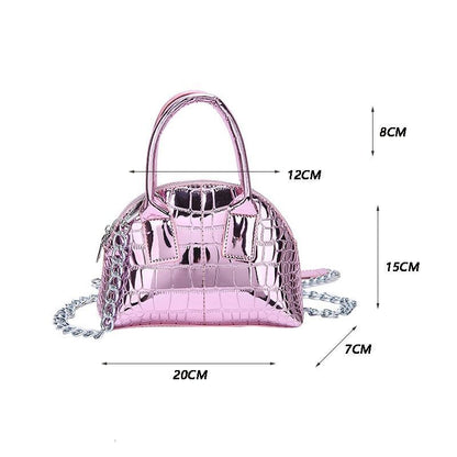 Luxury Handbag Synthetic Leather Shoulder Purse Chains Crossbody Bags 20*7*15 CM