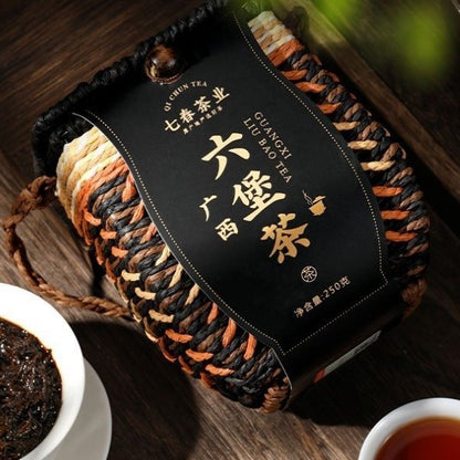 1000g Premium Wuzhou Liubao Dark Tea 2016 Authentic Ripe Tea Aroma Dark Tea
