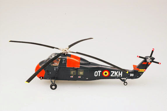 Belgium AF H-34 HSS-1 Seabat Choctaw helicopter 1/72 finished Easy model