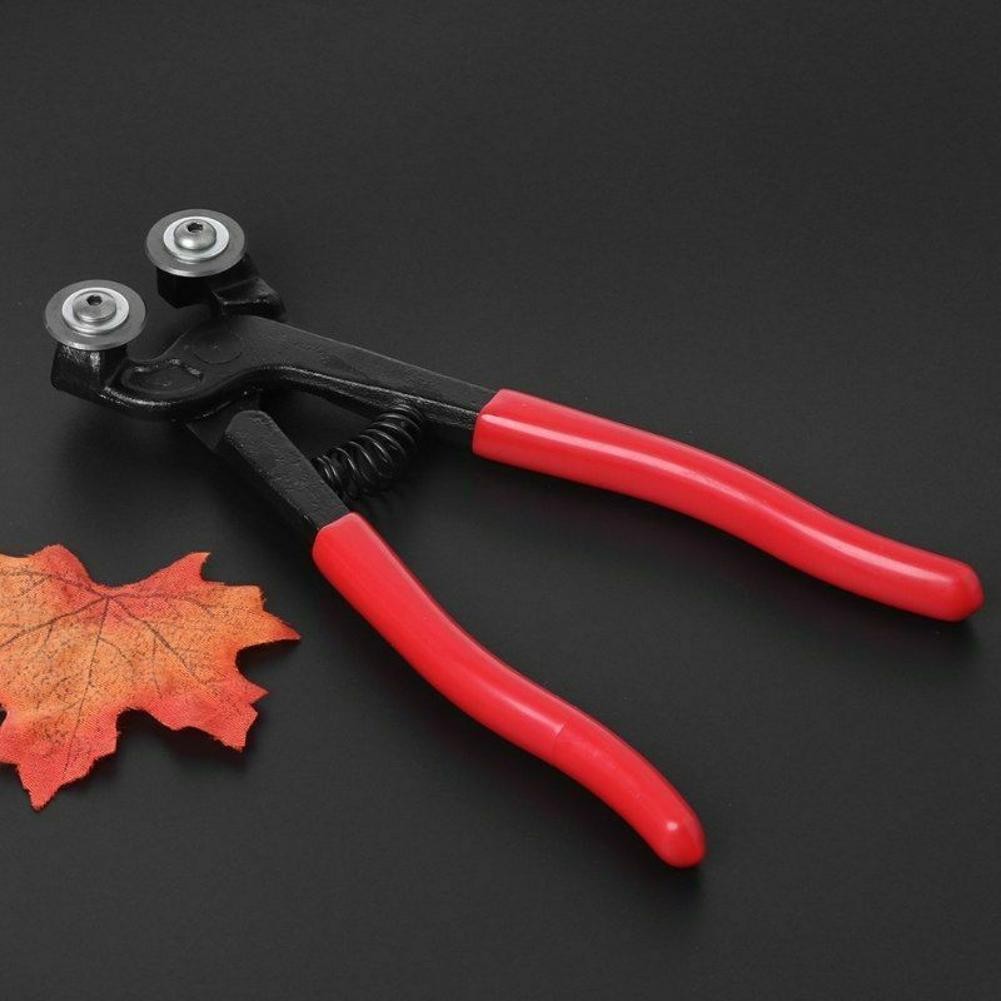 1Pc Glass Cutter Pliers Ceramic Mosaic Nippers Round Nose Cut Cutting Wheel Tool